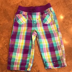 Jumping Beans Plaid Capris